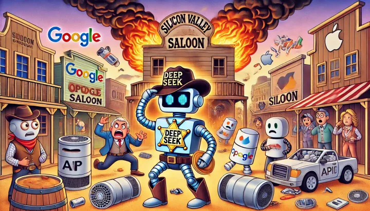 DeepSeek r1: AI's Chaotic New Darling or the Harbinger of Digital Doom?